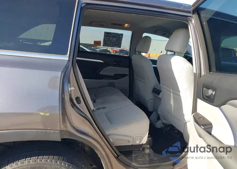 2019 Toyota Highlander Le from USA, damaged, VIN 5TDZARFH7KS050707